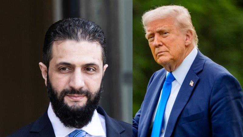  الشرع وترامب