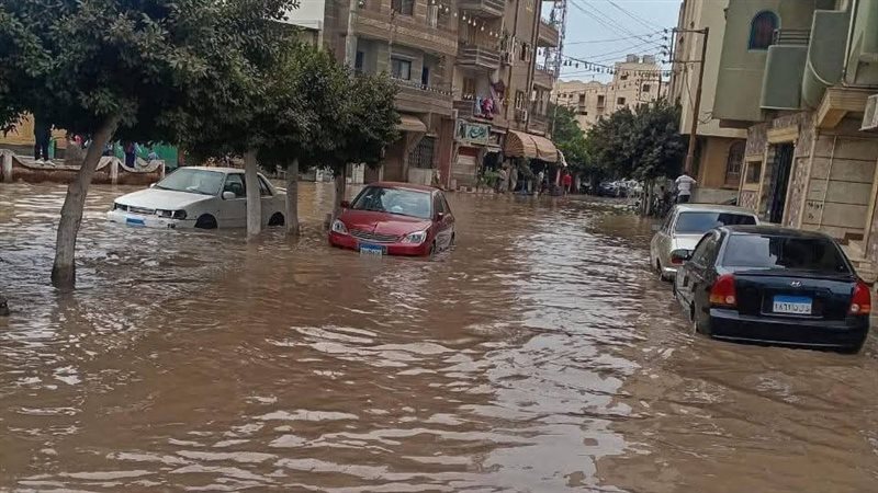 صورة من شارع المحطة بزفتي