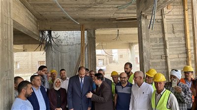 محافظ سوهاج يتفقد أعمال إنشاء مدينة الأثاث بطهطا غرب سوهاج 