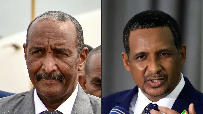 حميدتي والبرهان 