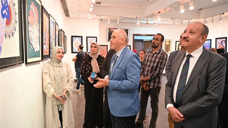 المعرض الفنى لكلية التربية النوعية بالفيوم