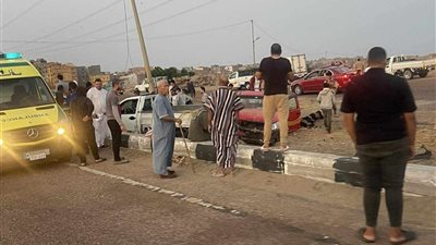 كارثة في كفر الشيخ.. إصابة 31 شخصا بحادث تصادم على الطريق الساحلي