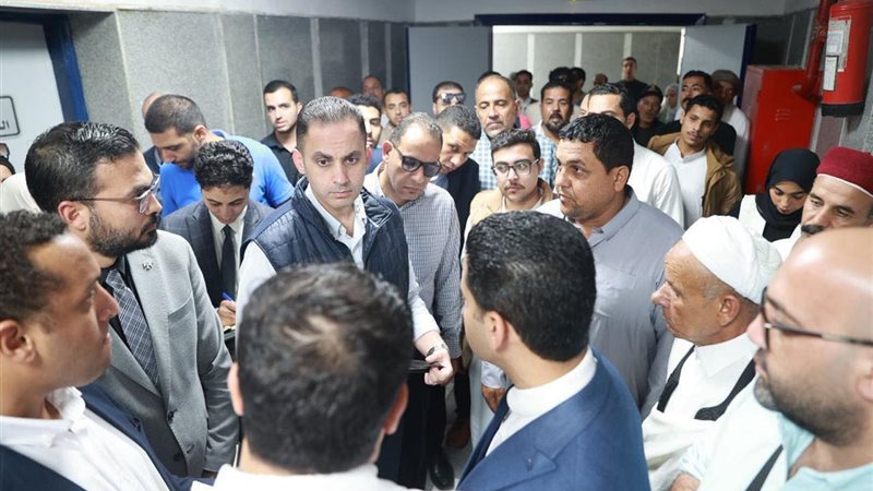 صورة أثناء الجولة التفقدية