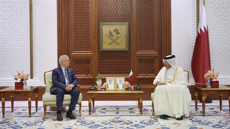 مباحثات قطر والجزائر 