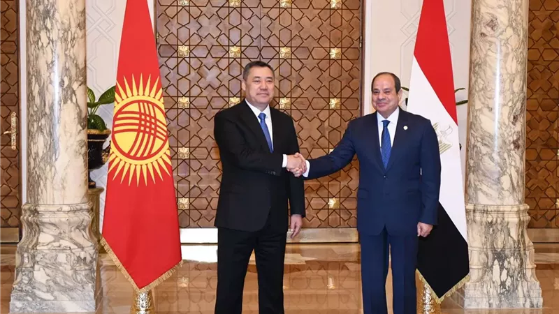 الرئيس السيسي ونظيره االقرغيزي