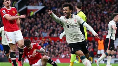 مباراة ليفربول ضد مانشستر يونايتد في الدوري الإنجليزي