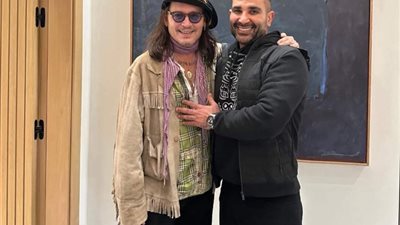 أحمد سعد معلقا على زيارة جوني ديب :