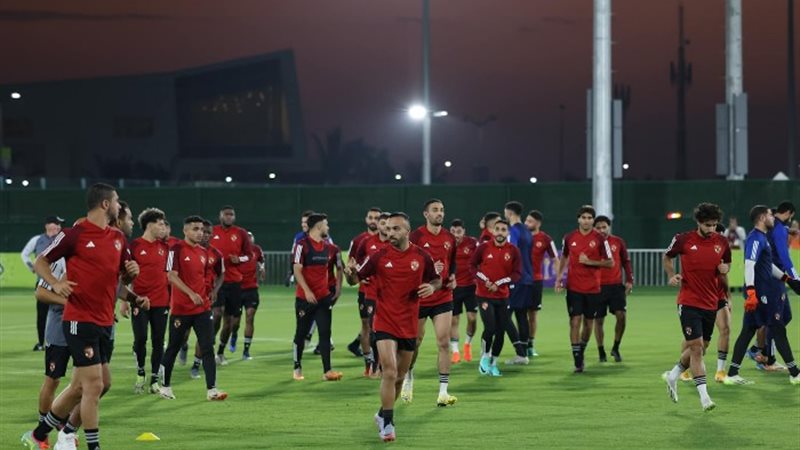 تدريبات الأهلي