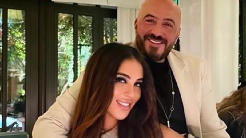 مجدي الهواري ودنيا عبد المعبود