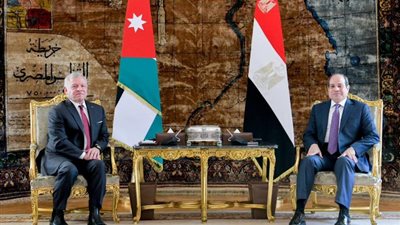 القمة المصرية الأردنية تؤكد رفضها لمحاولات تصفية القضية الفلسطينية