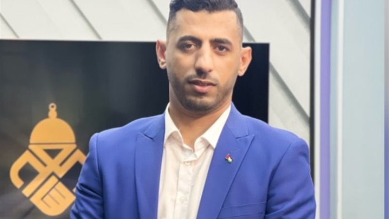 محمود العوضية صحفى فلسطيني
