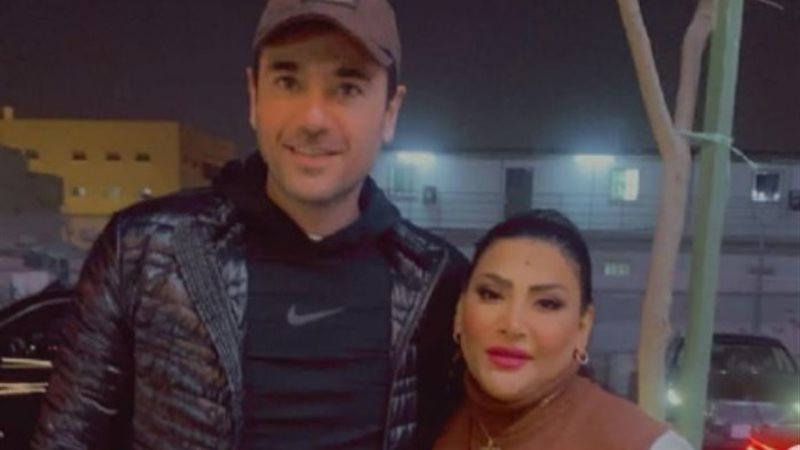 بدرية طلبة وأحمد عز