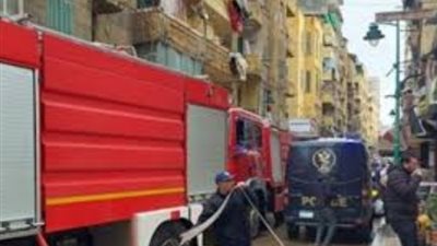 النيابة تنتدب فريق من المعمل الجنائي لمعاينة حريق مطبعة عين شمس