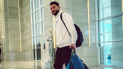 بالصور.. ياسر إبراهيم ينضم لمعسكر منتخب مصر بالعاصمة الإدارية
