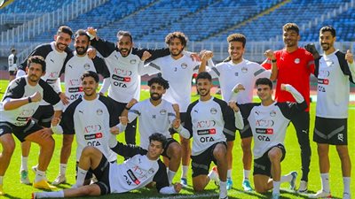 منتخب مصر يخوض مرانه الصباحي استعدادا لودية تنزانيا.. صور