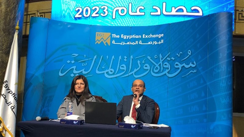 أحمد الشيخ وهبة الصيرفى من مؤتمر البورصة