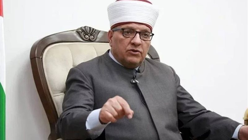الدكتور حاتم البكرى وزير الأوقاف الفلسطيني
