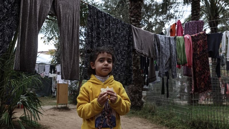 عائلات فلسطينية تعيش بحديقة الحيوان هرباً من القصف