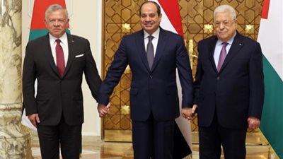 قمة ثلاثية أردنية مصرية فلسطينية غدا في مدينة العقبة بشأن غزة