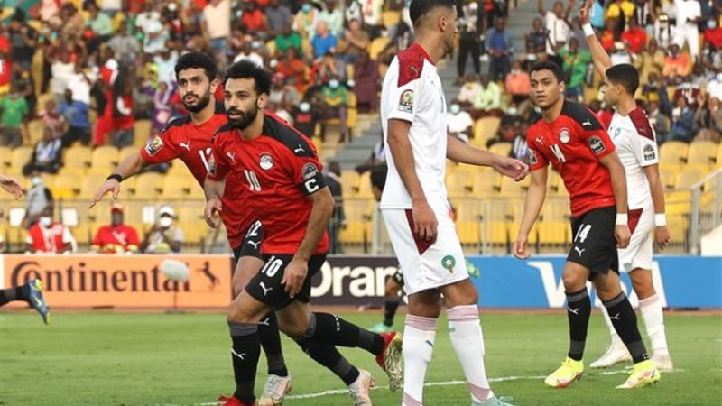 منتخبا مصر والمغرب
