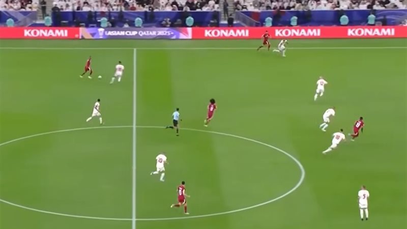 مبارة قطر ولبنان