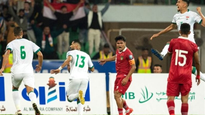 منتخبي إندونيسيا والعراق 