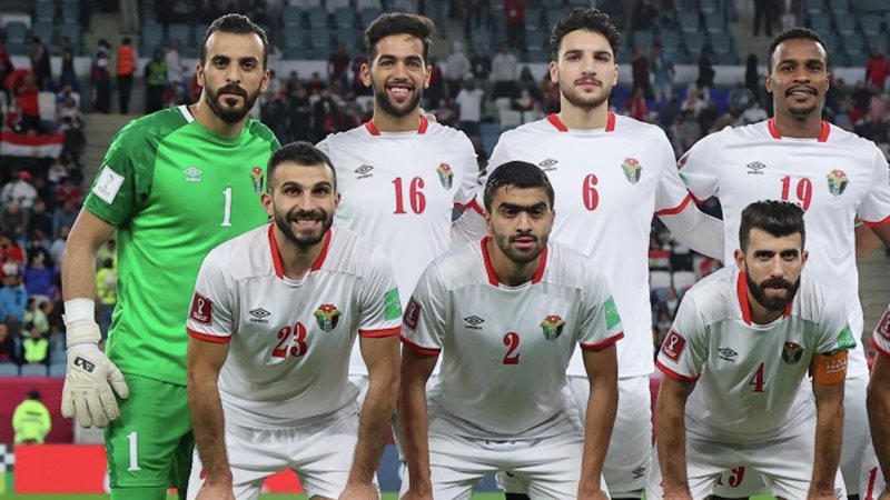لاعبو منتخب الأردن