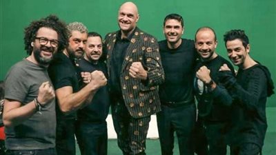 تركي آل شيخ يروج لفيلم «ولاد رزق 3» بصور من الكواليس.. فيديو