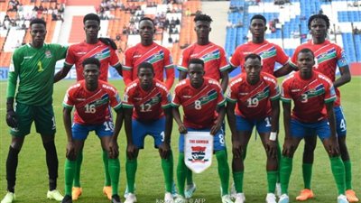مباراة غينيا وجامبيا في كأس أمم إفريقيا