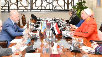 وزارة البيئة تبحث مع السفير الأرجنتيني تعزيز فرص الاستثمار المناخي