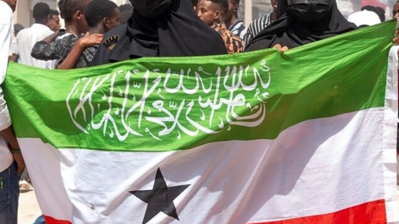 علم الأراضي الصومالية الانفصالية «صومالي لاند»