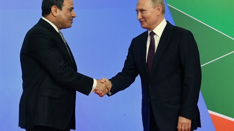 الرئيسان السيسي وبوتين