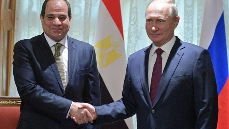 الرئيس السيسي والرئيس الروسي