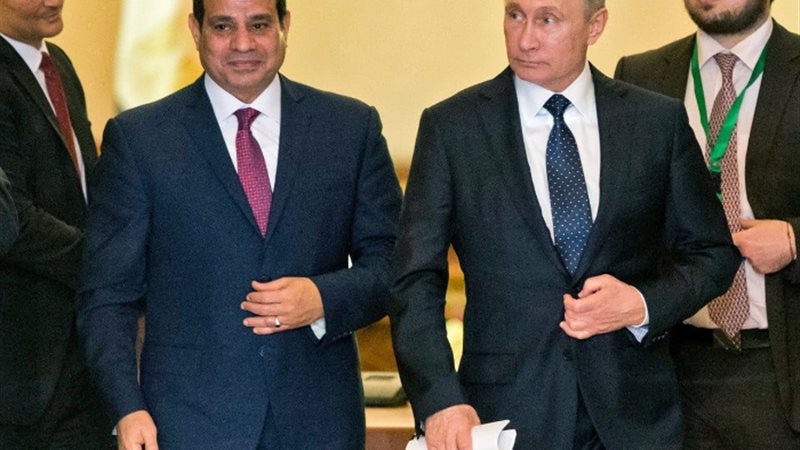 الرئيس السيسي وفلادمير بوتين