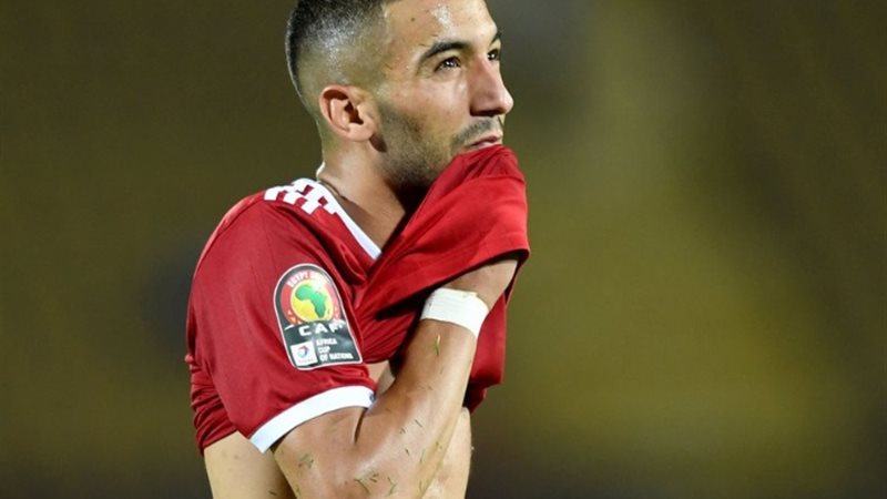 حكيم زياش نجم منتخب المغرب