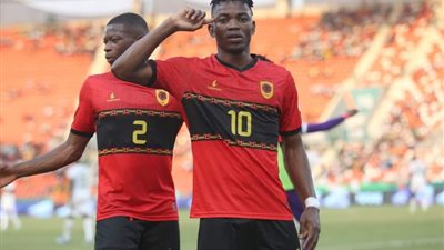 كأس أمم إفريقيا الشوط الأول ينتهى بفوز الغزلان، شاهد أهداف أنجولا في مرمى ناميبيا