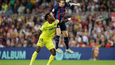 الدوري الإسباني، فياريال يباغت برشلونة بهدف في الشوط الأول