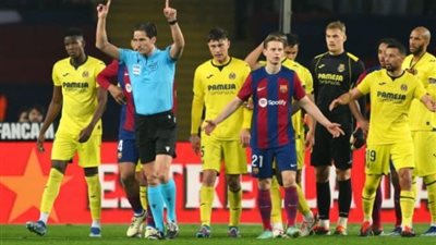 فياريال يسحق برشلونة بخماسية في الدوري الإسباني 