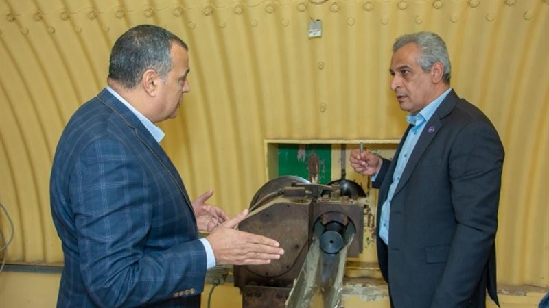 خلال جولة وزير الإنتاج الحربي