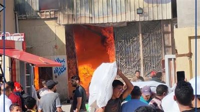  قرار جديد بشان حريق مطبعة بمنطقة مساكن الدهان بطنطا 