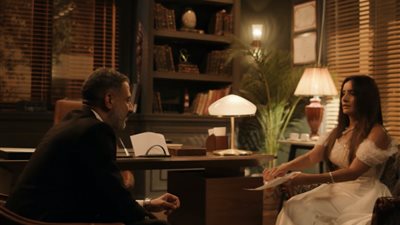 زينة عروسة لشخصين بنفس الوقت في مسلسل ورد وشوكولاته