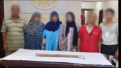 كشف حقيقة اعتداء شاب على والدته وشقيقته بسبب الميراث في الشرقية