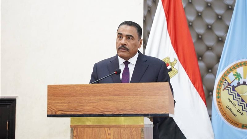 اللواء خالد شعيب محافظ مطروح