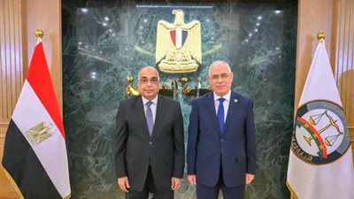 النائب العام يستقبل وزير العدل لتهنئته ببداية العام القضائي الجديد |صور 