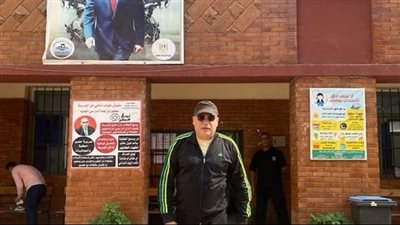 أول تعليق من تامر عبد المنعم بعد الإدلاء بصوته في الانتخابات بالدقي
