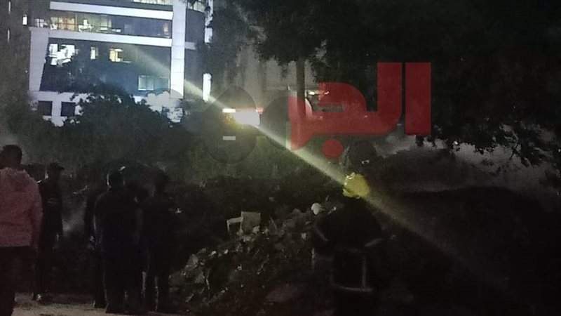 اندلاع حريق في مخلفات بجوار مقر وزارة الزراعة 