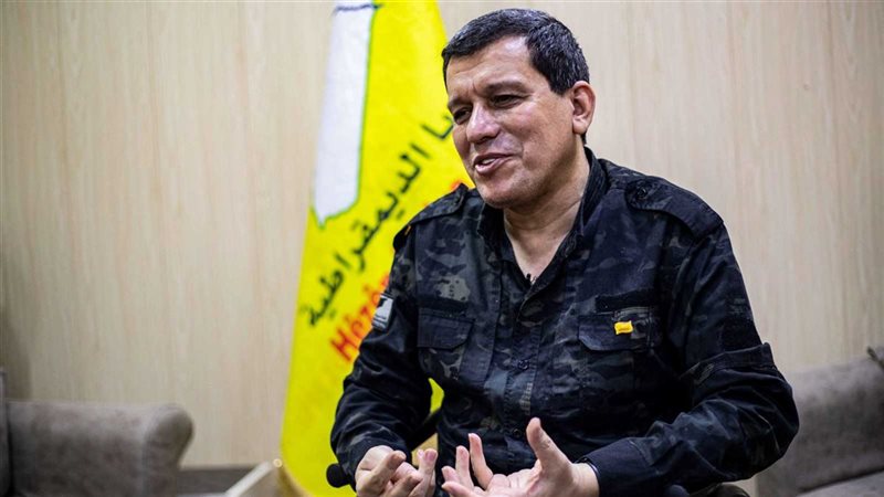 قائد قوات سوريا الديمقراطية (قسد) مظلوم عبدي