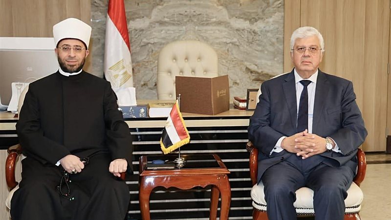 وزيري التعليم العالي والأوقاف