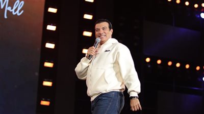 محمد فؤاد وإيهاب توفيق وحميد الشاعري في افتتاح مهرجان 