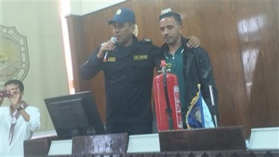 جامعة سوهاج والحماية المدنية ينفذان تدريبًا استراتيجيًا لمواجهة الأزمات